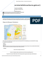 Mapa Petrolero