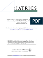 Qualitative Analysis of Mothers' Decision-Making About Vaccines for Infants