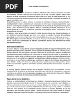 Fases Del Proceso Didactico PDF