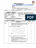 Sesión de Aprendizaje Planos y Mapas