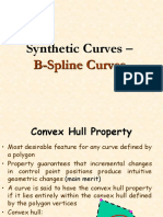 B-Spline Curves - Convex Hull Property and Local Control