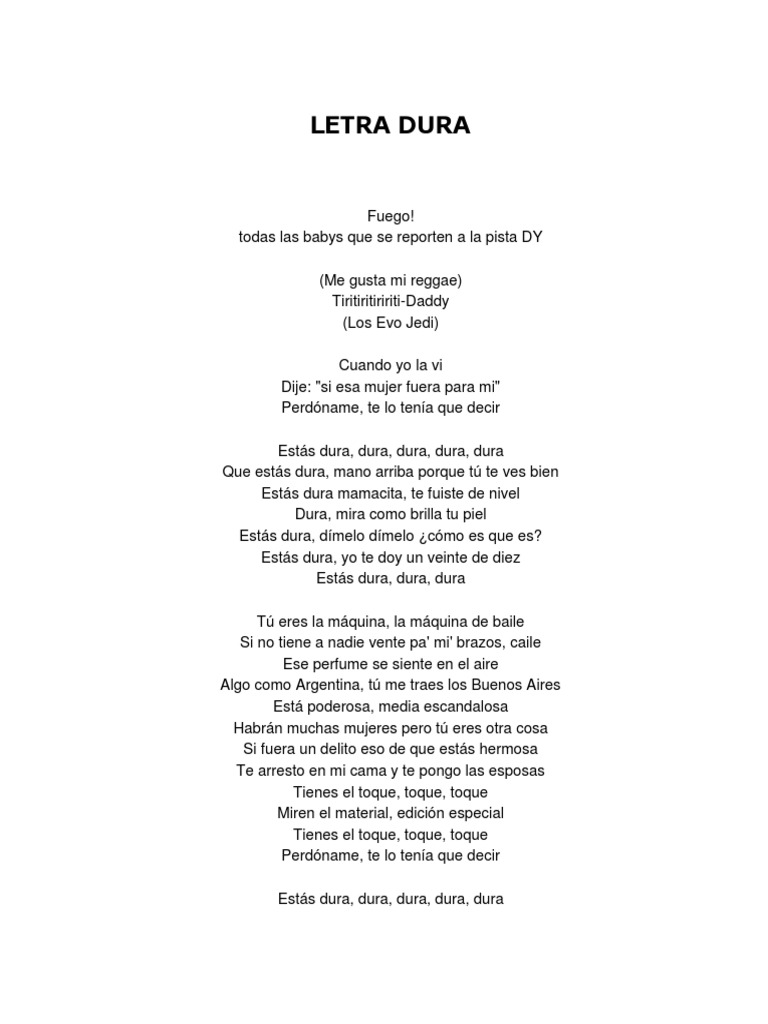 Letra de 