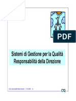 Req. 5 Responsabilità Direzione