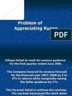 Problem of Appreciating Rupee