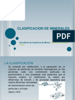 Clasificacion de Minerales