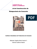 Manual de Construcción de Mampostería de Concreto