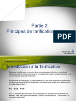 Cours 6 - Introduction à La Tarification