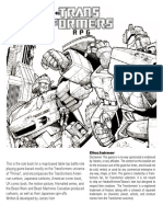 Transformers RPG PDF