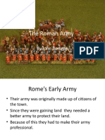 Roman Army Structure and Weaponry