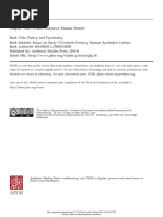 Freud’s Unknown Russian Patient