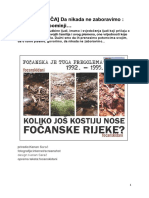 (DOSSIER FOČA) Da Nikada Ne Zaboravimo: Piši, Pričaj, Opominji