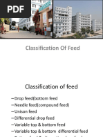 Classification of Machine Feed