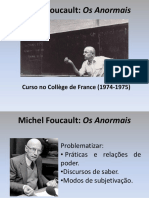 Foucault: A genealogia da noção de 'anormal