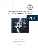 MANTENIMIENTO ESTRUCTURAL Y DEL CASCO DE BUQUES DE CARGA