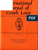 International Journal of Greek Love, Vol. 1, No. 2, November 1966