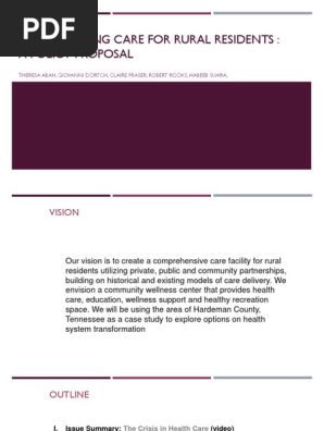 transforming care for rural residents