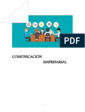Comunicación Empresarial | PDF | Relaciones públicas | Comunicación