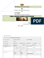 Silabo de Derecho Procesal Constitucional