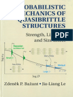 B7-Probabilistic Mechanics of Quasibrittle Structures