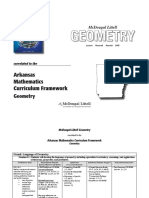 Arkansas Mathematics Curriculum Framework: Geometry