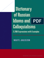 A Dictionary of Russian Idioms and Colloquialisms PDF