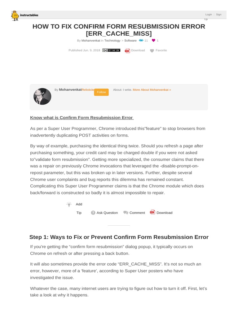 Confirm Form Resubmission Meaning In Marathi