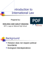 Introduction To International Law: Prepared by