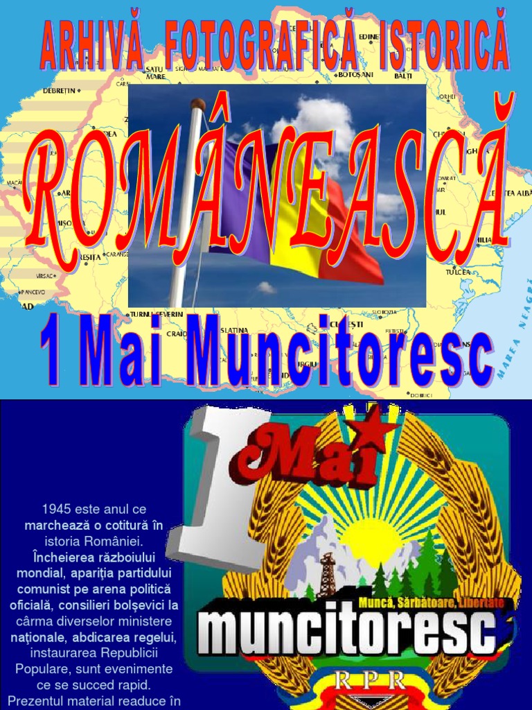 Arhiva Fotografica Romaneasca 1 Mai Muncitoresc