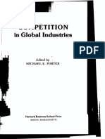 Competition in Global Industries: Michael E. Porter