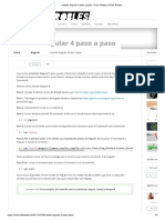 Instalar Angular 4 Paso a Paso