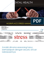 Health Talk - Workplace Stress Management