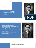 Marshall Macluhan