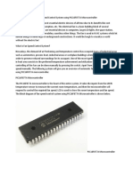 Automatic Fan Speed Control Circuit Using PIC16F877A Microcontroller