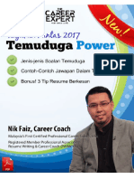 Nik Faiz Tips Temuduga Power 2017