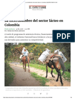 La Incertidumbre Del Sector Lácteo en Colombia _ ELESPECTADOR.com