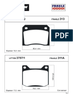 Catalogo Pastillas de Frenos Frasle