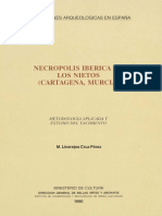 CRUZ PEREZ, M.L. 1990 - Necrópolis Ibérica de Los Nietos (Cartagena, Murcia)