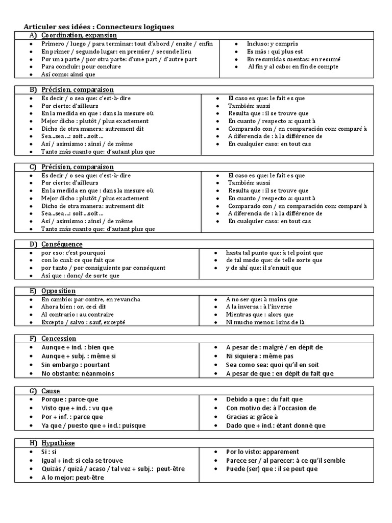 Les connecteurs logiques exercices picture