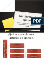 Colmna de Opinión