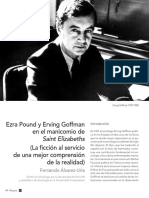 F.Álvarez-Uría - Pound y Goffman en El Manicomio