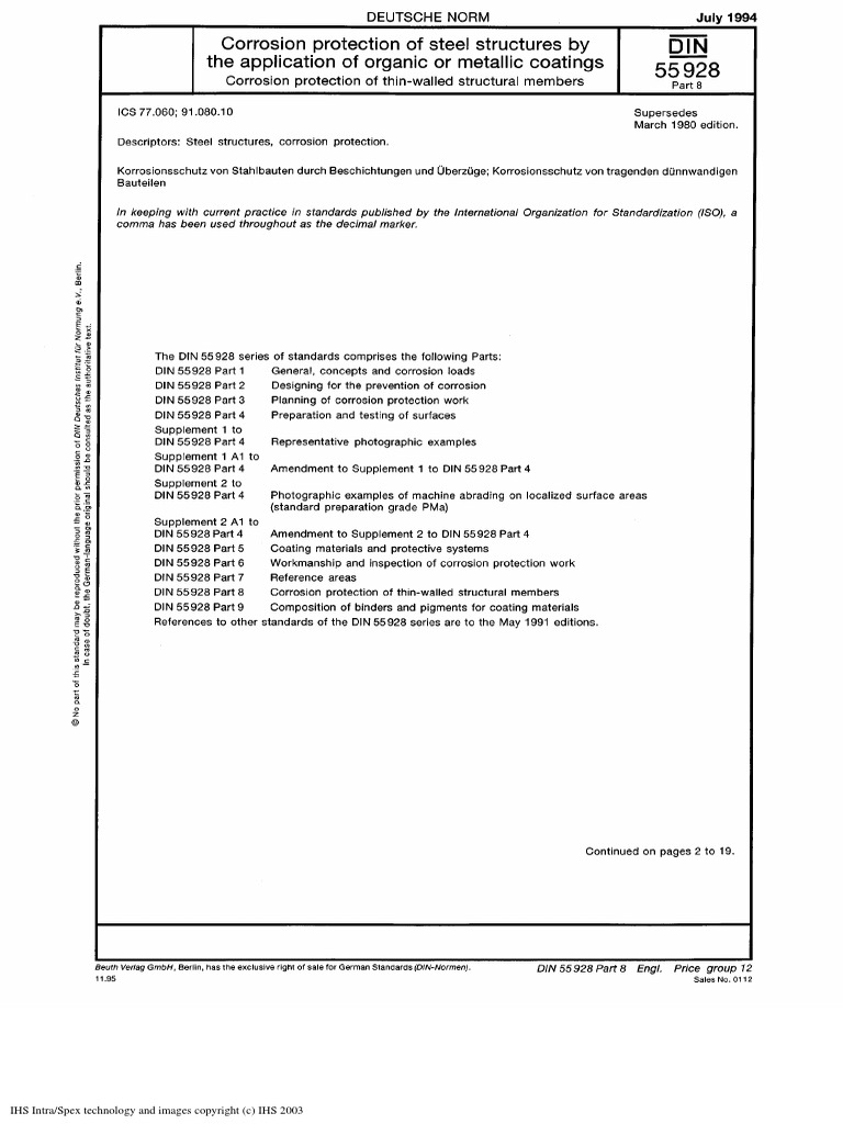 Din 55928-8 | PDF