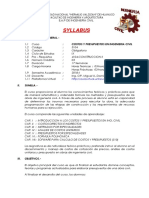 Syllabus Costos y Ppttos 2018 i