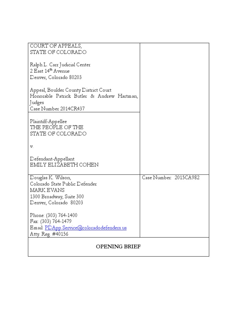 Emily Cohen Boulder Attorney Immigration Theft Appeal Conviction ...
