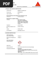 GHS SDS E Sikafloor Curehard - 24 2015