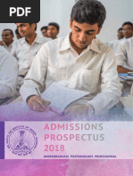 SSSIHL Admissions 2018 Prospectus Web