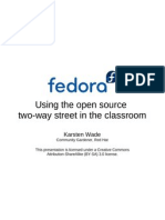 Using The Open Source Two-Way Street in The Classroom: Karsten Wade