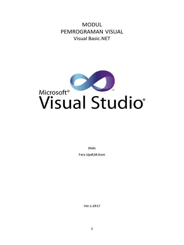 Panduan Pemrograman Visual Basic.NET | PDF
