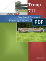 Boy Scout Troop 711 Campout Planning Guide Ver 9