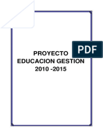 Proyecto Educacion Gestion