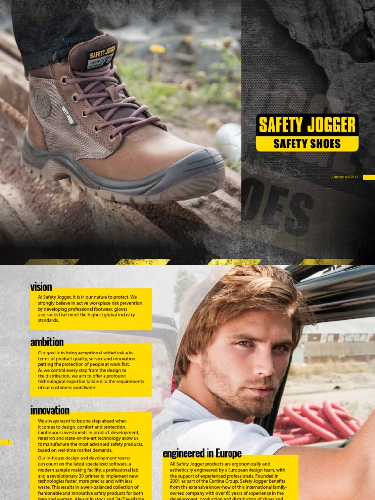 Catalog Safety Jogger EU Feb 17 PDF Shoe Footwear